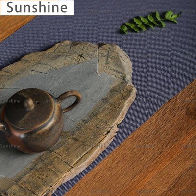 [Sunshine]茶具 石金道天然國畫石干泡茶臺家用小號藝術石茶盤簡約小型石頭茶海