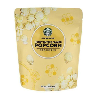 星巴克 蜂蜜奶油風味爆米花 Honey Butter Flavor Popcorn Starbucks 2023/09