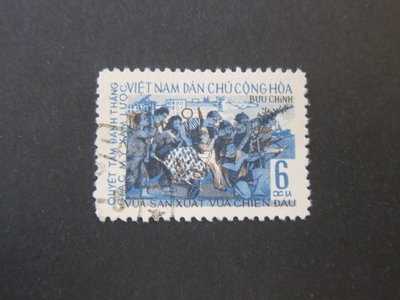 【雲品12】越南Vietnam 1965 Sc 366 FU 庫號#B526 85701