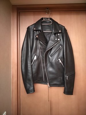 日本品牌JACKROSE 真皮騎士外套 全新吊牌未拆 台灣未販售 /羊皮 /古著風 /皮衣