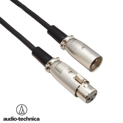 又敗家Audio-Technica麥克風延長線ATL458A/3.0卡儂頭麥克風連接線XLR3麥克風音箱連接線日本鐵三角