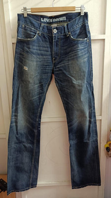 二手  Levis 523 牛仔褲 DENIM 尺碼W30