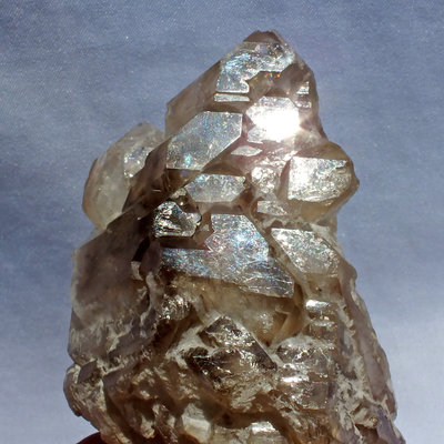 鱷魚骨幹水晶09–200.9公克。教堂水晶。茶黃晶。珍藏水晶