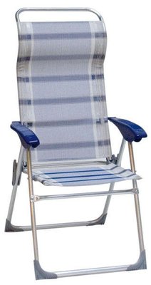 【縱橫山林戶外】比利時Decuyper夏慕尼鋁合金透氣網布休閒椅五段式斜躺椅+專用腳椅