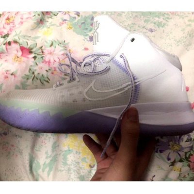 【正品】耐克Nike Kyrie Flytrap 4 EP 白紫 運動 籃球 CT1973-101慢跑鞋