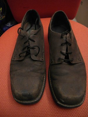 Timberland 咖啡色麂皮休閒皮鞋