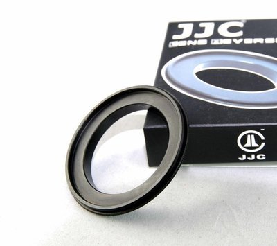 我愛買#JJC副廠58mm鋁合金鏡頭倒接環相容原廠倒接環BR-2A適Nikon機身F卡口即窮人微距鏡頭MACRO鏡MICRO鏡