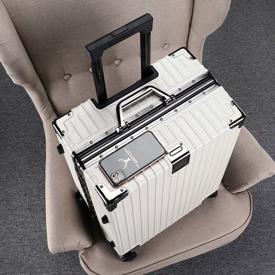 行李箱鋁合金框旅行箱大容量結實耐用鋁鎂合金密碼箱萬~特價家用雜貨