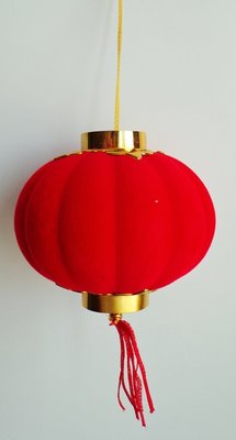 植絨傳統小燈籠(多尺寸)/過年佈置/門聯/春聯/窗花/傳統燈籠/燈籠