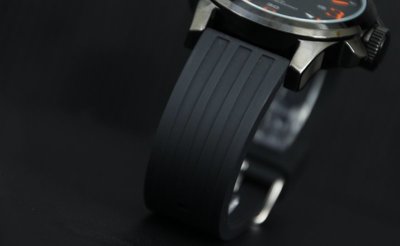 20mm無logo高質感金鋼狼各品牌替代使用不鏽鋼扣雙錶圈矽膠錶帶SBBN SEIKO ORIS SUBMARINER