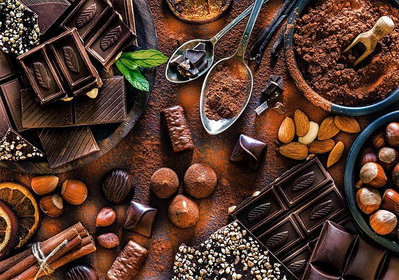53902 500片歐洲進口拼圖 CAS 食物零食 各式巧克力