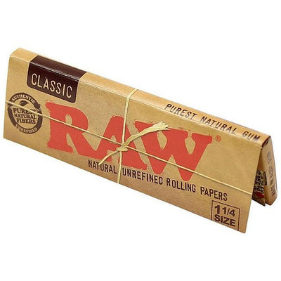 🚀WASA-瑞豐店🚀 RAW Classic 1¼ 經典款 長版捲菸紙 76mm (50入)