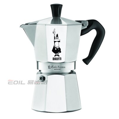 【易油網】【缺貨】Bialetti 3人份經典摩卡壺 Espresso Maker 義式咖啡 無聚壓設計 #06799