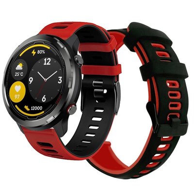 Stratos 2 Lite 智能手錶錶帶運動手鍊的軟矽膠錶帶