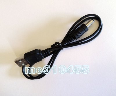 USB 轉直流 DC 5V 5.5mm 充電線 長約50公分 電源線 圓頭電源線 內徑 2.5mm 外徑 5.5mm