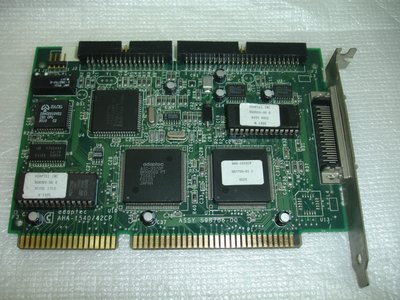 【電腦零件補給站】Adaptec AHA-1540/42CP 50pin SCSI 擴充卡 ISA 介面