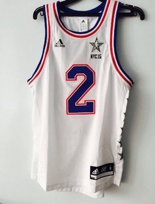 Adidas 2015ALL-STAR 球衣 明星後衛 JOHN WALL 白藍配色 東區巫師隊 全新 尺寸M
