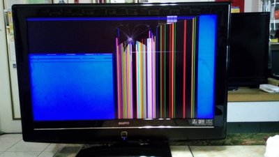 Sanyo SMT-32HV5 LCD 電視 SHARP面板破損...拆賣各零件 主機板/控制板 (拍賣實際拍攝)
