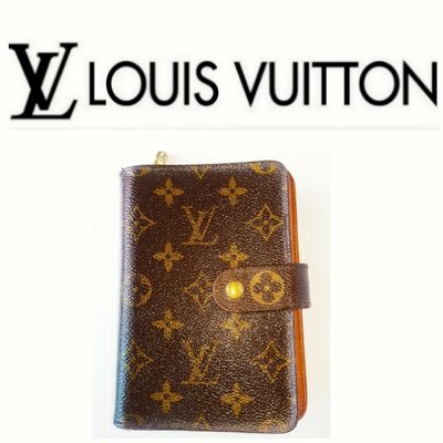 LV 原花 發財夾 多功能證件商務筆記本 法國精品 Louis Vuitton 長夾 筆記本 護照套