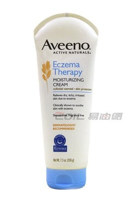 【易油網】【缺貨】Aveeno Naturals 燕麥保濕無香乳霜 Eczema 7.3oz #01842