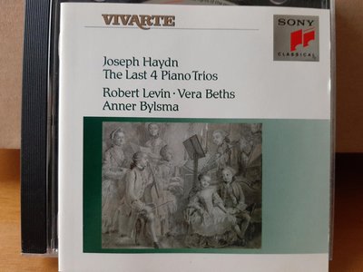 Bylsma,Levin,Beths,Haydn-The Last 4 Piano Trios,畢斯瑪大提琴，李汶鋼琴，貝斯小提琴，演繹海頓-最後四首鋼琴三重奏