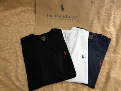 專櫃正品POLO by Ralph Lauren 小紅馬logo(黑)(白)(深藍)T恤特價899元~同款3件8折