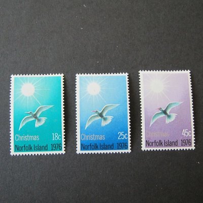 【雲品9】諾福克島Norfolk Islands Sc 198-200 bird set MH 庫號#B502 46812