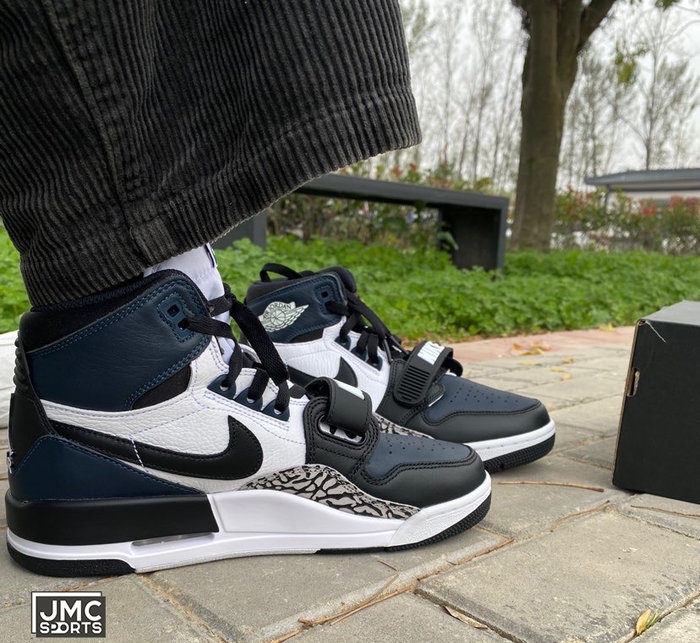 Air Jordan Legacy 312 復古籃球鞋黑白藍爆裂紋男鞋休閒鞋DO7441-401 | Yahoo奇摩拍賣