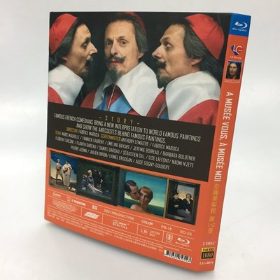 BD藍光碟 BBC紀錄片 奇趣美術館第1+2季  2碟盒裝
