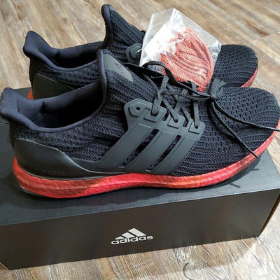 Adidas Ultra Boost UB4.0 黑紅 休閒運動慢跑鞋 FV7282