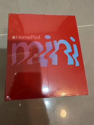 全新未拆 Apple HomePod mini （橘色）