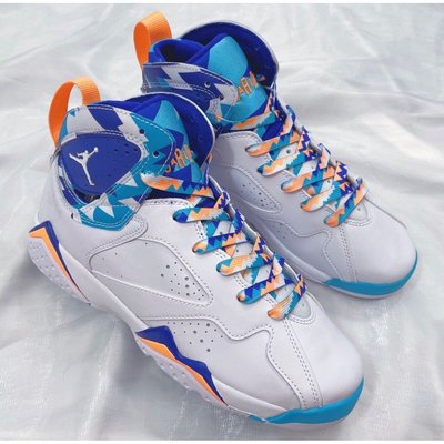 【正品】Air Jordan 7 GS Chlorine Blue 442960-100 AJ7 籃球潮鞋