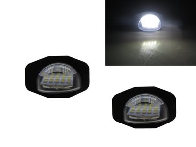 卡嗶車燈 TOYOTA 豐田 WISH AE20 2009-2016 五門車 LED 牌照燈 白