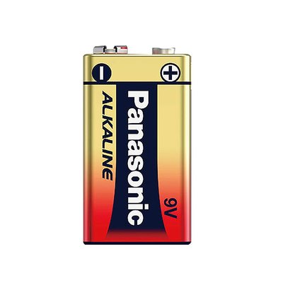 【國際牌Panasonic】ALKALINE鹼性電池9V電池 1顆 吊卡裝(大電流電池/公司貨)