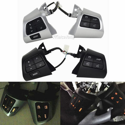 適用於豐田卡羅拉  Wish  Rav4  Altis Oe 質量方向盤控制按鈕巡航控制開關-優品