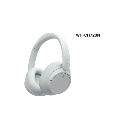 全新白色SONY WH-CH720N 無線降噪耳罩式藍牙耳機