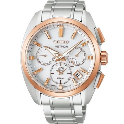 預購 SEIKO ASTRON SBXC104 精工錶 手錶 43mm GPS 太陽能 白面盤 鈦金屬錶殼錶帶 男錶女錶