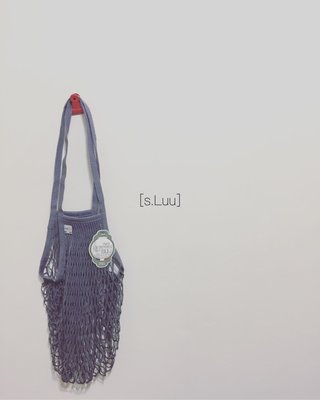 「s.Luu」現貨：法國品牌Filt漁網袋鐵灰M號長把 法國製造，日本愛用