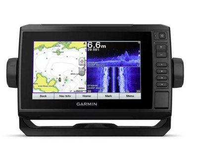 GARMIN ECHOMAP Plus 75sv 7吋觸控螢幕導航魚探機 含海圖 中文介面  (可加購3D 掃瞄系統)