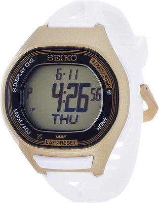 日本正版SEIKO精工PROSPEX Super Runners SBEG013 電子錶手錶IAAF世界北京大會日本代購