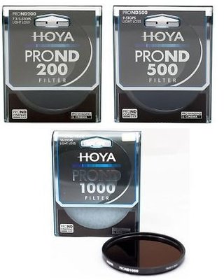 【日產旗艦】HOYA 58mm PRO ND ND32 ND64 ND100 減光鏡 薄框 多層鍍膜 立福公司貨