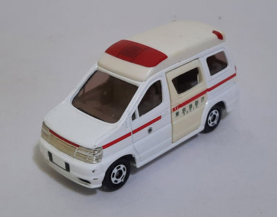 Tomica 多美小汽車-Nissan Elgrand No.89 東京消防廳 救護車(1998)