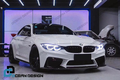 宝马BMW 3系/4系改装M3/M4改装包围3D款碳纤维3D前杠总成大包围----請詢價