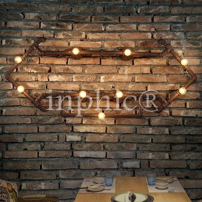 INPHIC-loft工業風復古燈美式鄉村創意裝飾壁燈酒吧裝飾水管箭頭壁燈