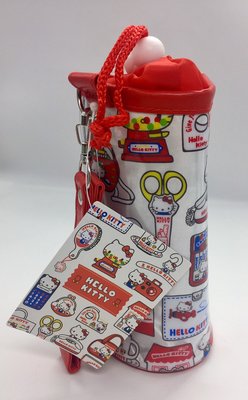 現貨 日本 Sanrio三麗鷗 Hello Kitty 保冷袋 保冰袋 保溫袋 PET瓶套 飲料杯套 水壺套500ml