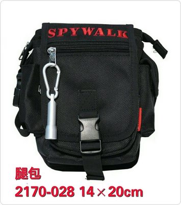 【免運】台灣工地秀專用SPYWALK  大腿包、腿包、腰包、三用重機包 工具袋＃2170紅字