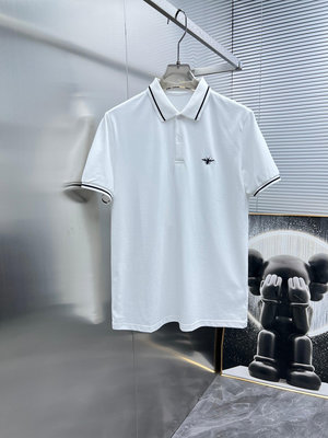 迪奧  Dior  2024ss夏季新款 翻領短袖T恤 POLO衫，！專柜面料 透氣舒適度高，細節無可挑剔， NO31068