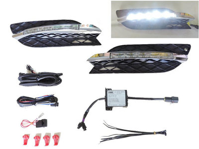 大禾自動車 LED 日行燈 + 線組 + 解碼器 適用 BENZ 賓士 W211 06-08