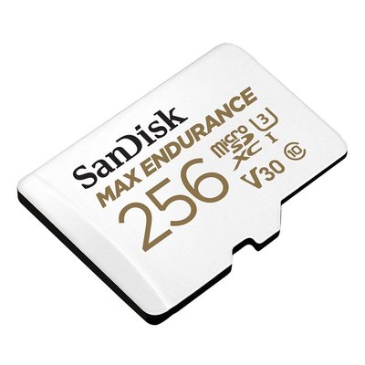 💓好市多代購/可協助售後/貴了退雙倍💓 SanDisk 256GB 極致耐寫度microSDXC記憶卡 支援1080P 及 4K錄影 含SD轉接卡