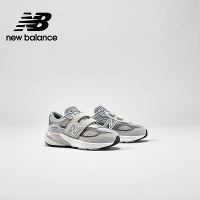 【New Balance】 NB 童鞋_中性_元祖灰_PV990GL6-W楦 990 中童